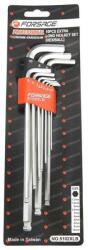 FORSAGE Extra hosszú L-alakú imbuszkulcs készlet (F6601)