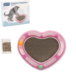 CHOMIK Cica Játék Szív Alakú Kaparóval 38 X 30 X 5 CM *7765 (CH-PET7765)