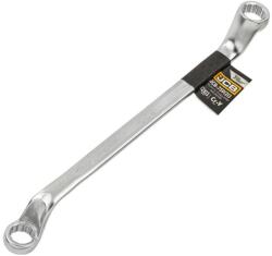 JCB 75 fokban hajlított dupla végű villáskulcs 12x13mm Cr-V 12-szögletű (F60102)