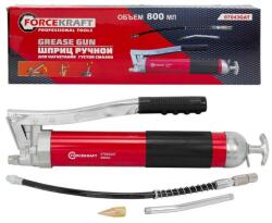 FORCEKRAFT Kézi zsírzó pisztoly 800mm - Kézi zsírzó, 800 mm hosszal (F57297)