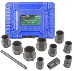 Rockforce A 9-19 mm-es anyákhoz és csavarokhoz készült sérült csavarfej-készlet 3/8 (F51115)