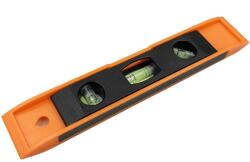 ISMA PVC vízmérték mágneses 3 libellával 225 mm (F45706)