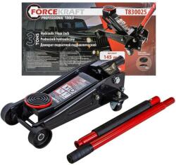 FORCEKRAFT Hidraulikus békaemelő 3 tonnás + gumi (F47282)