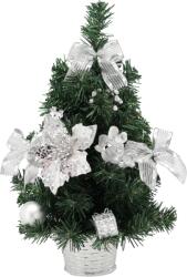 Chomik Karácsonyi Fenyőfa 40 cm Ezüst *2248 (CH-ANT2248)