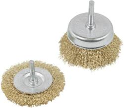 Forsage Puha kefe fúrógéphez, 2 darab 75 mm (F19931)