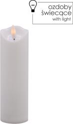 Chomik Fehér LED Gyertya 5 x 17, 5 cm *9360 (CH-LED9360)