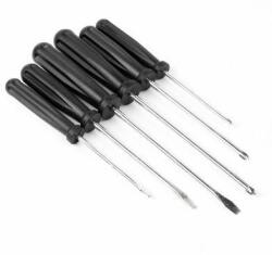 Pomocnik 6 darabos csavarhúzó készlet: 0x150, 1x180, 2x200, sl: 3, 5x150, 4, 5x200, 5x180 (F49996)