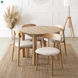 WIP HARRY étkezőasztal 102-142 cm, artisan tölgy