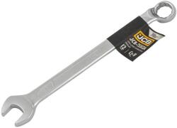 JCB 12 mm-es 12-szögletű, 75 fokban hajlított, dupla végű villáskulcs Cr-V (F59331)