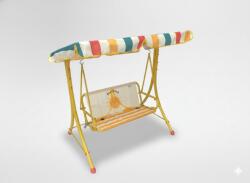 CHOMIK DUPLÁ KERTI HINTA 117 x 73 x 107 CM TETŐVEL *1128 (CH-KRE1128)