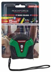 Rock FORCE Összecsukható mérőszalag 5m x 27mm in Hungarian would be "Összecsukható 5m x 27mm mérőszalag". For SEO purposes, you might also consider a title like "Praktikus 5m x 27mm-es összecsukható mérőszalag" 