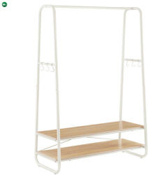  Fogas, fém, fehér, AUV-E1112 WT