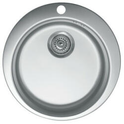 Metalac Metalac Venera 480E Ø90 Egymedencés Mosogatótálca - Inox (7601) - watermarkt