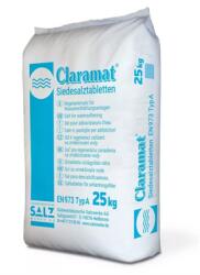 Claramat 99, 8% tisztaságú tablettázott regeneráló só 25kg/zsák (28342)