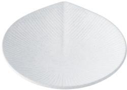 Made in Japan Farfurie Tapas SNOW LEAF 12 cm, alb, ceramică, MIJ (MIJC7610)