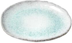Made in Japan Farfurie pentru cină AQUA SPLASH 30 cm, albastru, ceramică, MIJ (MIJC5426)