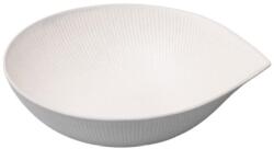 Made in Japan Bol ceramică SNOW LEAF 24 cm, 900 ml, alb, ceramică, MIJ (MIJC1006) Castron