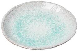 Made in Japan Farfurie pentru cină AQUA SPLASH 27 cm, albastru, ceramică, MIJ (MIJC5429)