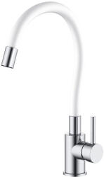 WASSERBURG Mosogató csaptelep, Wasserburg Medusa Topfix flexibilis mosogató csaptelep fehér 25.052. 6FXWH - zuhanykabin