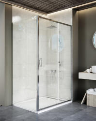 WASSERBURG Zuhanykabin, Wasserburg WB16 szögletes zuhanykabin 100x100 cm, króm 22.2516-1010 - zuhanykabin