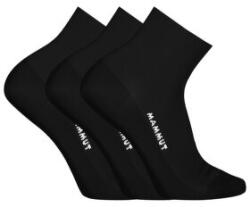 Mammut EVERYDAY QUARTER SOCKS 3 PACK Șosete black 0001 42-44 EU