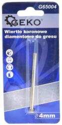 GEKO körkivágó gyémánt lyukfúró vizes fúráshoz GRES 4 mm G65004 (G65004)