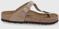 Birkenstock nubuk papucs Gizeh - barna Női 43
