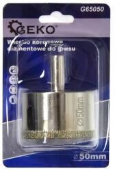 GEKO körkivágó gyémánt lyukfúró vizes fúráshoz GRES 50 mm G65050 (G65050)