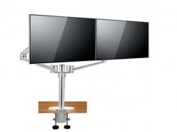 Spire CG-UGOL-2S Dual Monitor Arm 27" Silver (CG-UGOL-2S) - iway