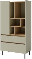  Könyvespolc Fiosono 105 (Eukaliptusz + Tölgy)