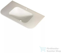 AREZZO design SIERRA 80x46 cm-es, beépíthető mosdó, matt fehér AR-141580W (AR-141580W)