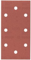 Bosch Accessories 2609256A92 Oszcilláló csiszolópapír Tépőzárral, Lyukas Szemcsézet 240 (H x Sz) 185 mm x 93 mm 10 db (2609256A92) (2609256A92)