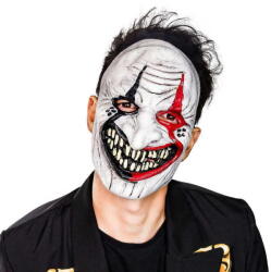 Halloween jelmez - Sinister Jester maszk (020923) (020923)