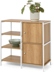 Tchibo - /Grade komód nyitott rekeszekkel és 2 ajtóval - fehér