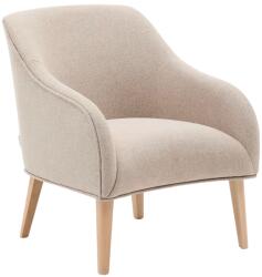 Kave Home Bézs színű kárpitozott fotel Kave Home Bobly (LF-S33010AU12)
