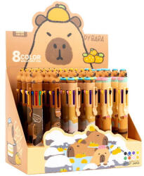  Fandy Golyóstoll 0, 5 mm 8 Színű Capybara Vegyes Színekben (AAE356)