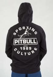 Pitbull Pit Bull Physical Culture fekete kapucnis pulóver (5903592235599)