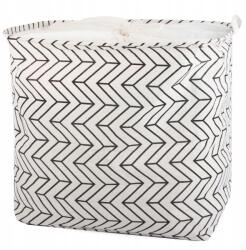 Verk Group Összecsukható Kosár Szennyestartó Játék Nagy Tároló Zárható Szennyestartó Négyzet (01941_ZY)