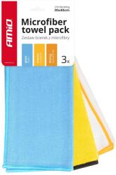 AMiO Mikroszálas törülköző készlet 30x40cm 275/300/600g AMIO-03750 (03750)