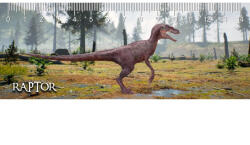  Mapcards 3D Vonalzó 148x55 mm Raptor (MC933)