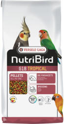 NutriBird G18 Tropical extrudált pellet tenyésztáp nagypapagájoknak 10 kg (VL422119)