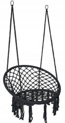 eHokery Függő szék Gólyafészek Togo fekete (5902340320877)