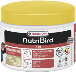 NutriBird A19 kézzel nevelő nagy energiaigényű fiókáknak 250g (VL422170)