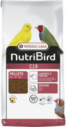 NutriBird Versele-Laga NutriBird C19 extrudált pellet tenyésztáp kanáriknak, exotáknak 10kg (VL422110)