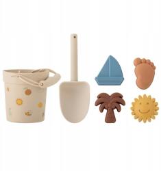 Bloomingville Agnes Gyerek Homokozó Játék Szett Szilikon (Zestaw Plażowy Agnes na plażę natura, silikon)