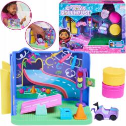 Gabby's Dollhouse Macska Házikó Gabi Szett Szoba Utca Figura Autó Macskaház +meglepetés (6064149)