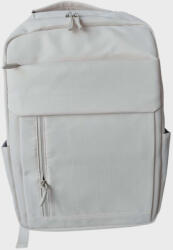 Plazabox Laptop hátizsák krém bézs színű elegáns kézipoggyász bővíthető (rh-1179-beige)