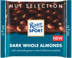 Ritter SPORT csokoládé egész mandulával 100g tökéletes kombináció (4000417708007)
