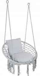 eHokery Függő szék Gólyafészek Togo szürke párna (5902340320808)