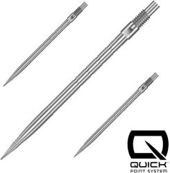 Harrows Darts fémhegy Harrows Quick Point Micro Grip ezüst, 40mm